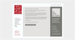Desktop Screenshot of first-site-locations.de
